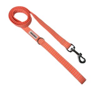 Correa simple vichy flúor naranja