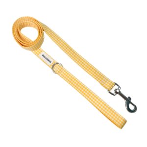Correa simple vichy amarillo