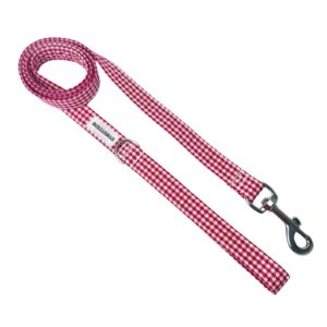 Correa simple vichy cereza