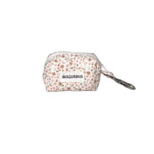 Portabolsas flores mini rosa