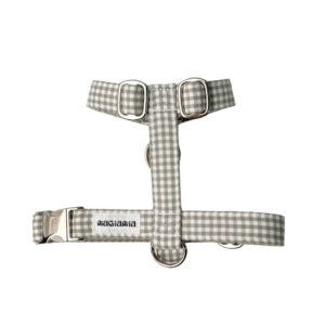 Arnés en H vichy beige