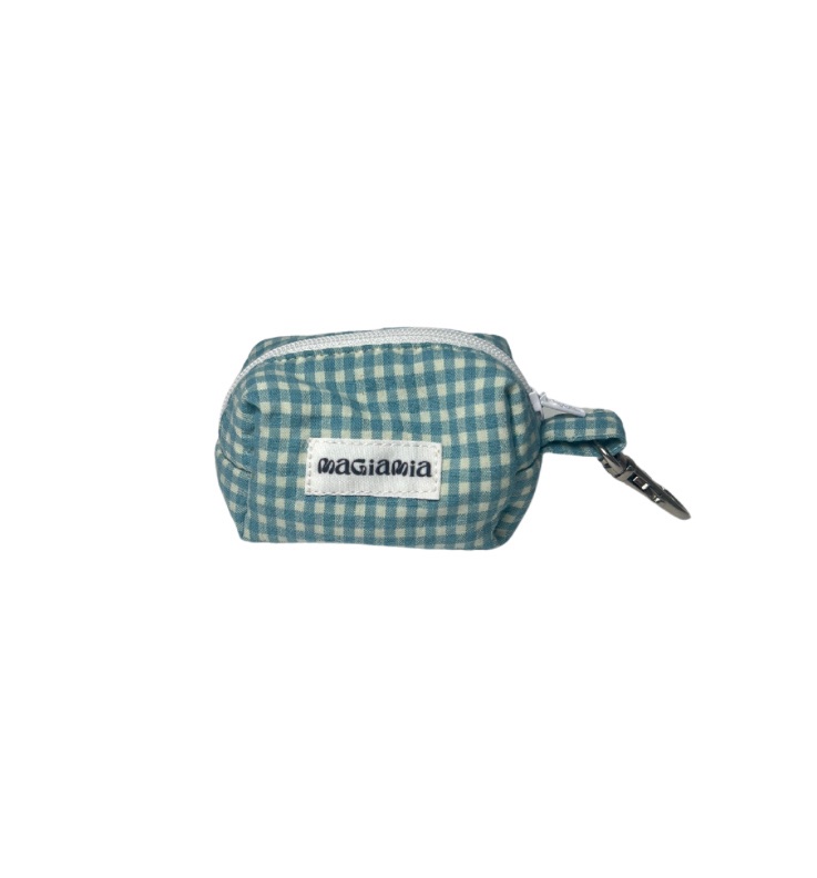 Portabolsas vichy blueberry
