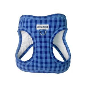 Arnés body vichy bicolor azul