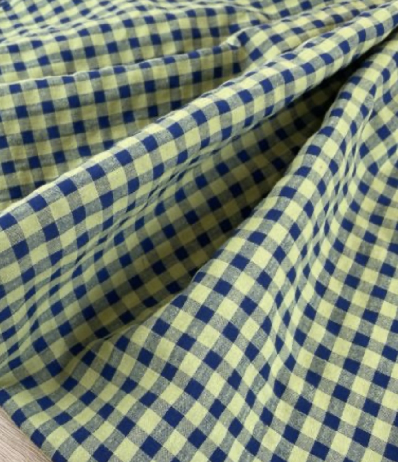 Arnés body vichy bicolor marino